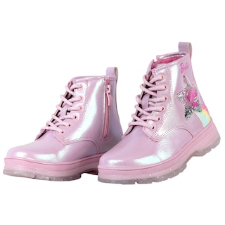 Foto 3 | Foto 3 | Botas Rosa Brillantes Barbie Para Niña Con Estrella Y Arcoíris Glitter Antiderrapantes Comodas Ligeras Kali Shoes