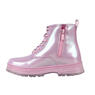Foto 5 | Foto 5 | Botas Rosa Brillantes Barbie Para Niña Con Estrella Y Arcoíris Glitter Antiderrapantes Comodas Ligeras Kali Shoes