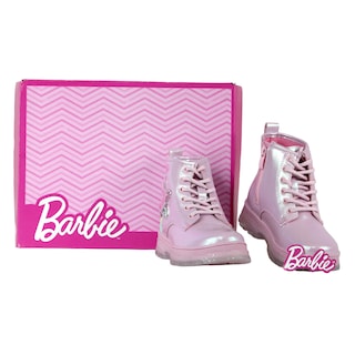 Foto 7 | Foto 7 | Botas Rosa Brillantes Barbie Para Niña Con Estrella Y Arcoíris Glitter Antiderrapantes Comodas Ligeras Kali Shoes