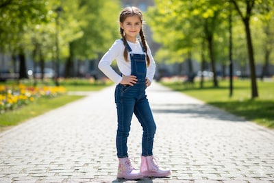 Foto 8 | Foto 8 | Botas Rosa Brillantes Barbie Para Niña Con Estrella Y Arcoíris Glitter Antiderrapantes Comodas Ligeras Kali Shoes