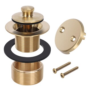 Foto 2 | Foto 2 | Kit De Molduras Para Desagües Primsoph Lift Turn Para Bañera  Color Dorado Cepillado - Venta Internacional.