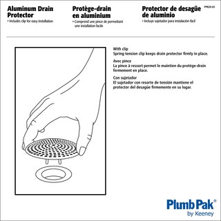 Foto 2 | Foto 2 | Colador De Fregadero Plumb Pak Pp820-65 De Aluminio Plano Con Clip - Venta Internacional.