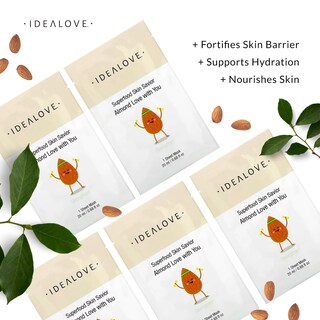 Foto 4 | Foto 4 | Máscaras En Láminas Idealove Superfood Skin Savior Almond Love - Venta Internacional.