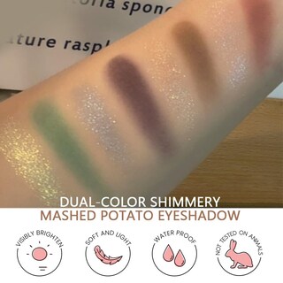 Foto 4 | Foto 4 | Paleta De Sombras Amy's Diary Marrón Topo Y Champán - Venta Internacional.