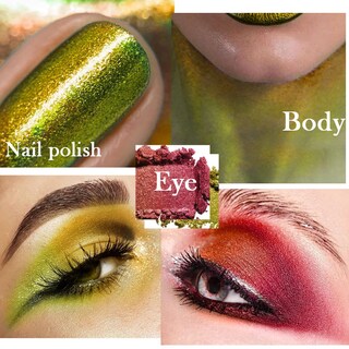 Foto 5 | Foto 5 | Paleta De Sombras De Ojos Holgadas Multicromáticas Duocromas Evpct 2 Unidades - Venta Internacional.