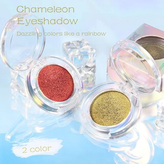 Foto 6 | Foto 6 | Paleta De Sombras De Ojos Holgadas Multicromáticas Duocromas Evpct 2 Unidades - Venta Internacional.