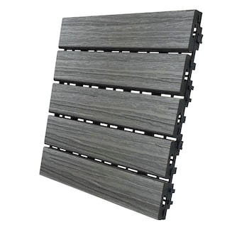 Foto 1 | Foto 1 | Balcón/terraza Aura Grey Oak Composite Impermeables - Venta Internacional.