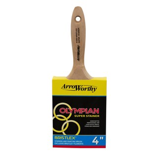 Foto 1 | Foto 1 | Brocha Para Tintes Arroworthy Super Stainer Cincelada De 10 Cm Con Mango De Madera - Venta Internacional.