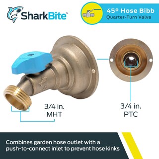 Foto 2 | Foto 2 | Manguera Tibb Sharkbite 45 Grados 3/4 X 3/4 Pulgadas Mht Latón - Venta Internacional.