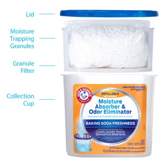 Foto 4 | Foto 4 | Area Deodorizer Arm & Hammer Absorbente De Humedad 396 Ml - Venta Internacional.