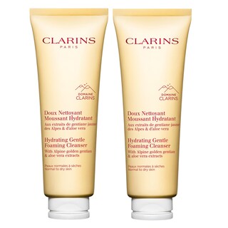 Foto 1 | Foto 1 | Limpiador Facial Clarins Hydrating Suave Foaming 125 Ml X2 - Venta Internacional.