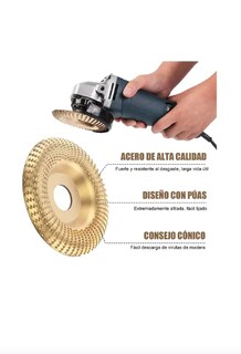 Foto 3 | Foto 3 | Discos de Tallado de Madera Xtellar para Amoladora 10 Piezas