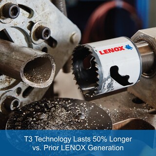 Foto 5 | Foto 5 | Sierra Perforadora Lenox Tools Bimetálica Con Ranura De Velocidad Con Ranura Redonda T3 De 38 Mm - Venta Internacional.