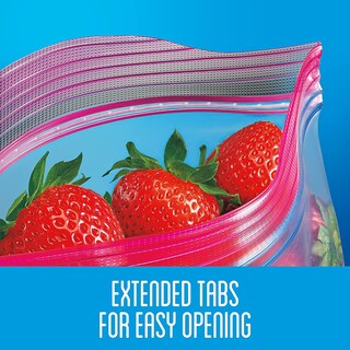 Foto 5 | Foto 5 | Bolsas De Almacenamiento De Alimentos Ziploc Quart Grip 'n Seal  48 Unidades - Venta Internacional.
