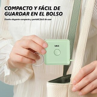 Foto 3 | Foto 3 | 6pcs Cinta Metrica Cintura Retractil Azul Verde Y Rosa