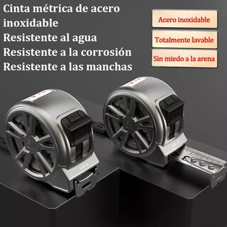 Foto 2 | Foto 2 | Cinta Metrica Retractil 5 Mt Para Medir Negro