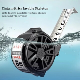 Foto 3 | Foto 3 | Cinta Metrica Retractil 5 Mt Para Medir Negro