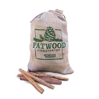 Foto 1 | Foto 1 | Bolsa De Arpillera Better Wood Products De Fatwood Firestarter  1 8 Kg - Venta Internacional.