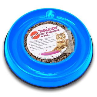 Foto 1 | Foto 1 | Bola Led Para Rascar Gatos Spot Rockin' Bola Led 13 Cm Almohadilla Para Hierba Gatera - Venta Internacional.
