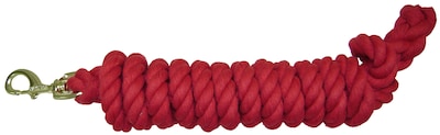 Foto 1 | Foto 1 | Plomo De Algodón Rojo Hamilton De 3/4 Pulgadas X 10 Pies Con Cierre De Perno Chapado En Latón - Venta Internacional.