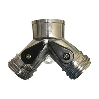 Foto 1 | Foto 1 | Conector De Manguera Rugg De 3/4 Pulgadas Con Rosca De Zinc En Y Con Cierres - Venta Internacional.