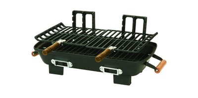 Foto 1 | Foto 1 | Parrilla De Carbón Marsh Allen 30052 Hibachi De Hierro Fundido 25 X 45 Cm - Venta Internacional.