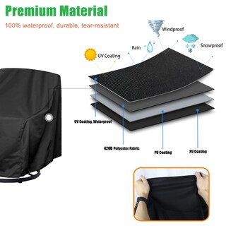 Foto 3 | Foto 3 | Funda Para Silla Giratoria De Patio Womaco Impermeable 95 X 95 X 102 Cm - Venta Internacional.