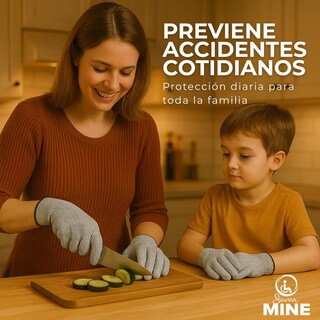 Foto 2 | Foto 2 | Par De Guantes Anticorte Nivel 5 Para Cocina Jardinería y Trabajo Industrial
