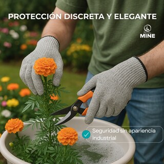 Foto 4 | Foto 4 | Par De Guantes Anticorte Nivel 5 Para Cocina Jardinería y Trabajo Industrial
