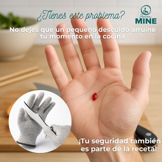 Foto 8 | Foto 8 | Par De Guantes Anticorte Nivel 5 Para Cocina Jardinería y Trabajo Industrial