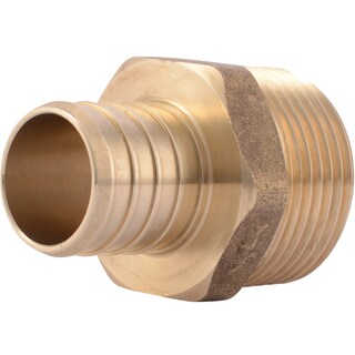 Foto 1 | Foto 1 | Adaptador Sharkbite Uc140lfa 1 Pulgada Crimpado Mnpt Macho Latón - Venta Internacional.