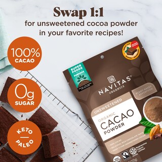 Foto 2 | Foto 2 | Cacao En Polvo Navitas Organics Organic 473 Ml Fair Trade - Venta Internacional.