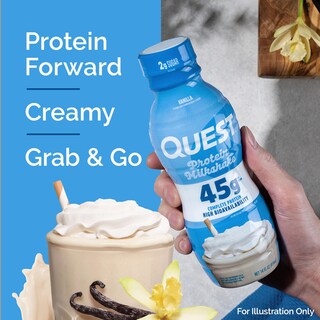 Foto 3 | Foto 3 | Protein Shake Quest Nutrition Vainilla 45 G De Proteína 4 X 414 Ml - Venta Internacional.