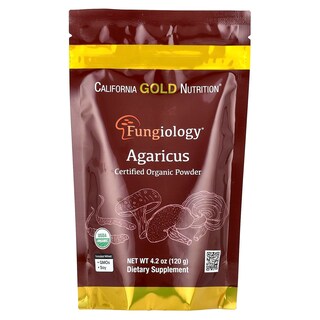 Foto 1 | Foto 1 | Suplemento Agaricus En Polvo De 2 G De California Gold Nutrition - Venta Internacional.