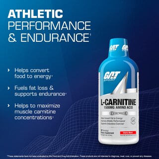 Foto 2 | Foto 2 | Suplemento Líquido De L-carnitina Gat Sport 1500 Mg 32 Porciones - Venta Internacional.
