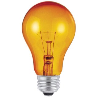 Foto 1 | Foto 1 | Bombilla Incandescente Westinghouse A19 25 W E26 (mediana) De Color Ámbar - Venta Internacional.