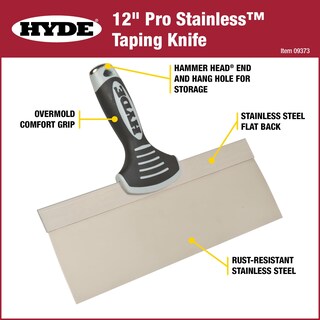 Foto 2 | Foto 2 | Cuchillo De Encintado Hyde 30 Cm  Acero Azul 09373 9373 - Venta Internacional.