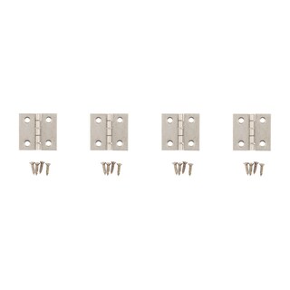 Foto 1 | Foto 1 | Bisagra Para Puerta National Hardware Níquel Satinado 1 Pulgada Paquete De 4 - Venta Internacional.