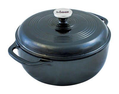 Foto 1 | Foto 1 | Hierro Fundido Dutch Oven Lodge 6 L/10.5 Pulgadas Negro - Venta Internacional.