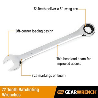 Foto 2 | Foto 2 | Llave Gearwrench 13 Mm 12 Pt. Combinación De Trinquete - Venta Internacional.