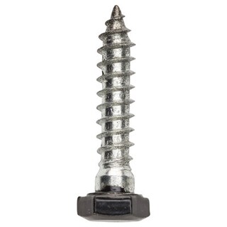 Foto 3 | Foto 4 | Lag Bolt National Hardware Acero Con Recubrimiento En Polvo Negro 1 27 Cm - Venta Internacional.
