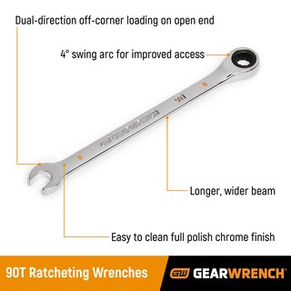 Foto 2 | Foto 2 | Llave Combinada Gearwrench 14 Mm De 12 Puntas Con Carraca 86914 - Venta Internacional.