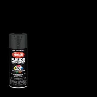 Foto 2 | Foto 2 | Pintura En Spray Krylon Fusion Todo En Uno Mate Negra 340 G - Venta Internacional.
