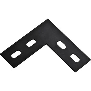 Foto 3 | Foto 3 | Plato De Esquina National Hardware 4 5 X 1 5 X 0 3 Cm Acero Negro - Venta Internacional.