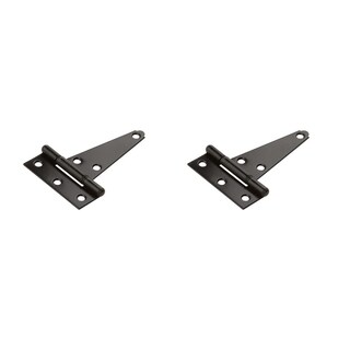 Foto 1 | Foto 1 | Hinges National Hardware N129-007 V286 Extra Heavy T Negro De 4 Pulgadas - Venta Internacional.