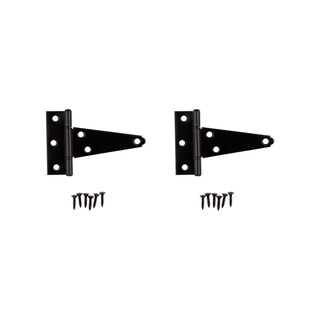Foto 2 | Foto 2 | Hinges National Hardware N129-007 V286 Extra Heavy T Negro De 4 Pulgadas - Venta Internacional.