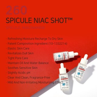 Foto 3 | Foto 3 | Sérum Aplb Spicule Niacinamide Shot 260 40 Ml Para El Cuidado De La Piel Coreano - Venta Internacional.