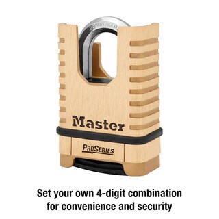 Foto 3 | Foto 3 | Padlock Master Lock Proseries Brass 1177d De Calidad Comercial - Venta Internacional.