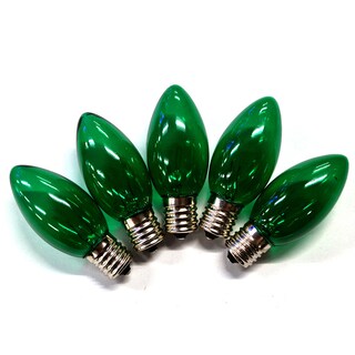 Foto 1 | Foto 1 | Bombillas Navideñas Holiday Bright Lights C9 25 Unidades Color Verde - Venta Internacional.