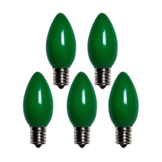 Foto 2 | Foto 2 | Bombillas Navideñas Holiday Bright Lights C9 25 Unidades Color Verde - Venta Internacional.